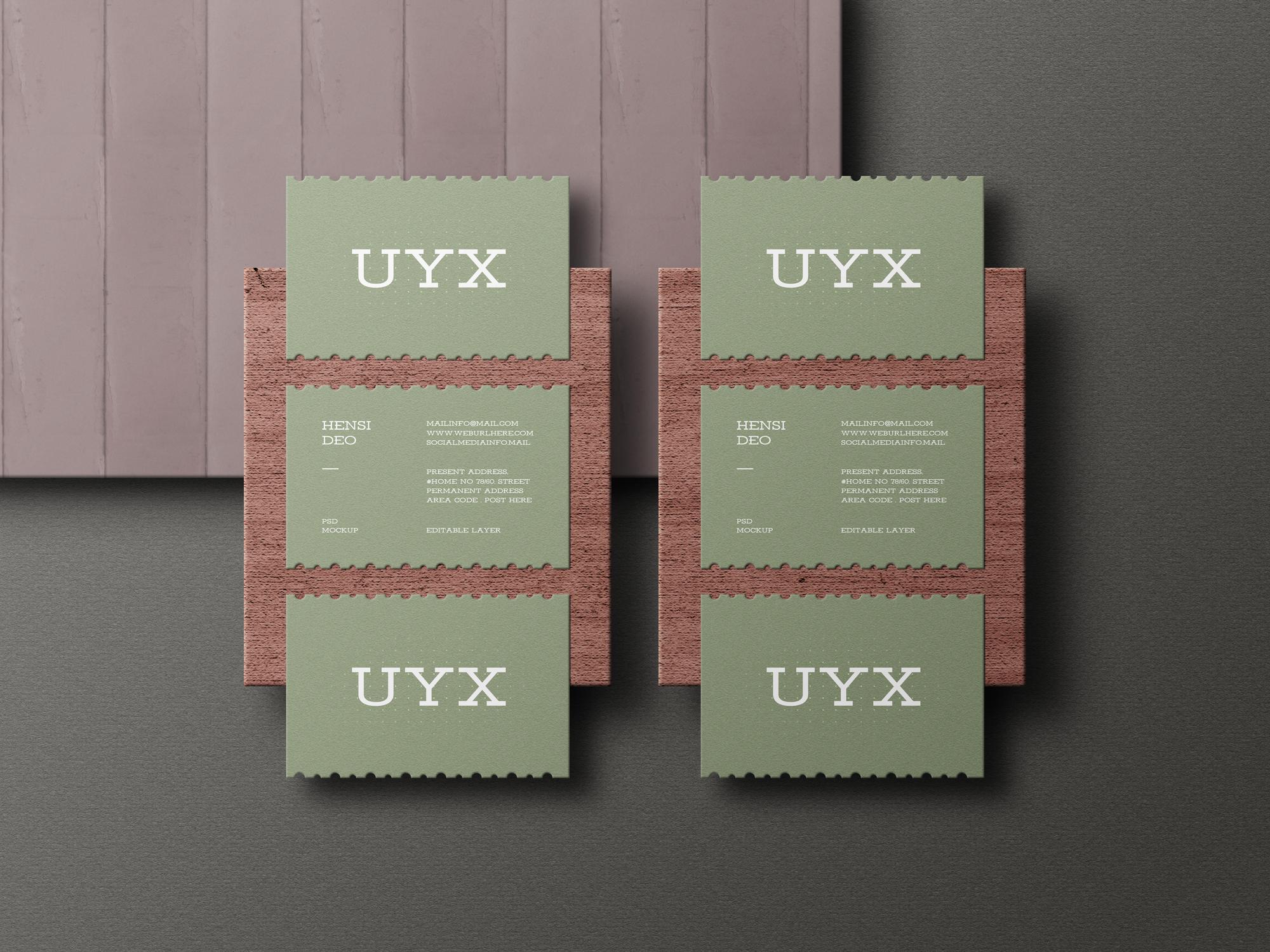 Sample pricing mockup with embroidered swatches